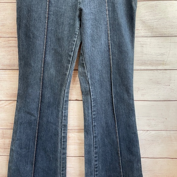 VINTAGE GUESS FLARE JEANS IN BLUE DENIM - Picture 4 of 9